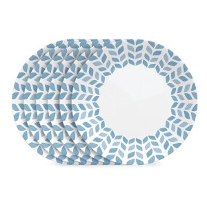 Corelle Dinnerware- Lightweight Global Collection Northern Pines 10.25 Dinner Plates, 6-pack
