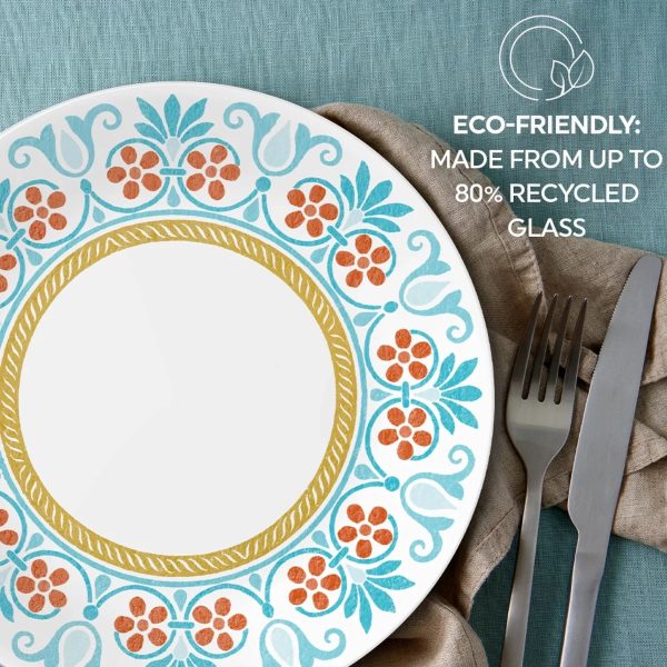 Corelle Dinnerware- Lightweight Global Collection Terracotta Dreams, 8.5?? Salad Plates, 6-pack Corelle Dinnerware- Lightweight Global Collection Terracotta Dreams, 8.5?? Salad Plates, 6-pack