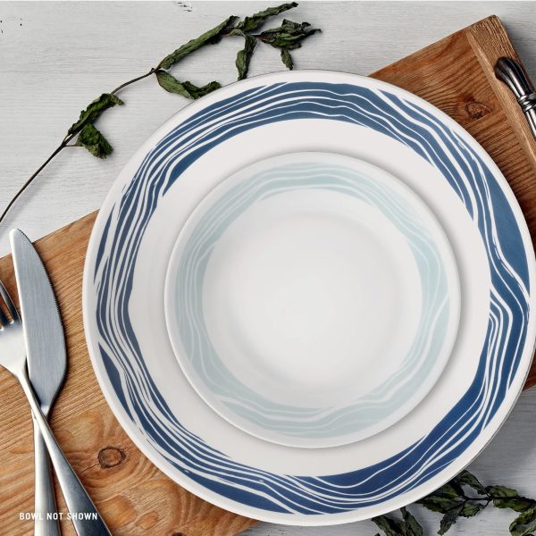 Corelle Dinnerware- Lightweight Acadia 18-piece Dinnerware Set, Service for 6