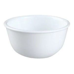 Corelle Dinnerware- Lightweight Winter Frost White 11-ounce Dip & Condiment Bowl