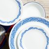 Corelle Dinnerware- Lightweight Rolling Waves 18-piece Dinnerware Set, Service for 6 Corelle Dinnerware- Lightweight Rolling Waves 18-piece Dinnerware Set, Service for 6