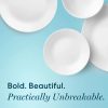 Corelle Dinnerware- Lightweight Winter Frost White 38-piece Dinnerware Set, Service for 12 Corelle Dinnerware- Lightweight Winter Frost White 38-piece Dinnerware Set, Service for 12