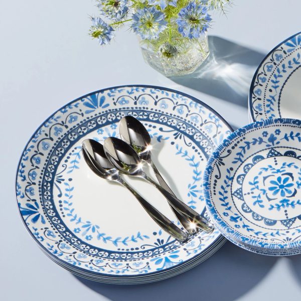 Corelle Dinnerware- Lightweight Portofino 6.75?? Appetizer Plate, 6 pack