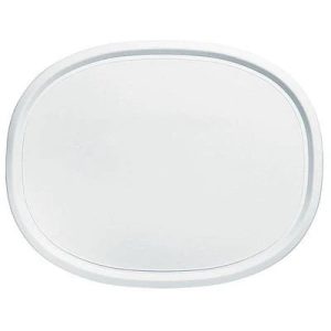 Corelle Dinnerware- Lightweight French White? Oval Plastic Lid for 2.5-quart Baking Dish