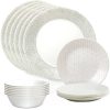 Corelle Dinnerware- Lightweight Knox 18-piece Dinnerware Set, Service for 6