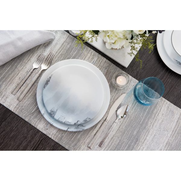 Corelle Dinnerware- Lightweight Tranquil Reflections 12-piece Dinnerware Set, Service for 4