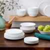 Corelle Dinnerware- Lightweight Winter Frost White 78-piece Dinnerware Set, Service for 12 Corelle Dinnerware- Lightweight Winter Frost White 78-piece Dinnerware Set, Service for 12