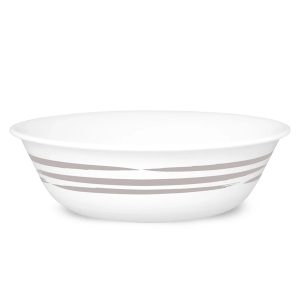 Corelle Dinnerware- Lightweight Brushed Silver 18-ounce Cereal Bowl Corelle Dinnerware- Lightweight Brushed Silver 18-ounce Cereal Bowl