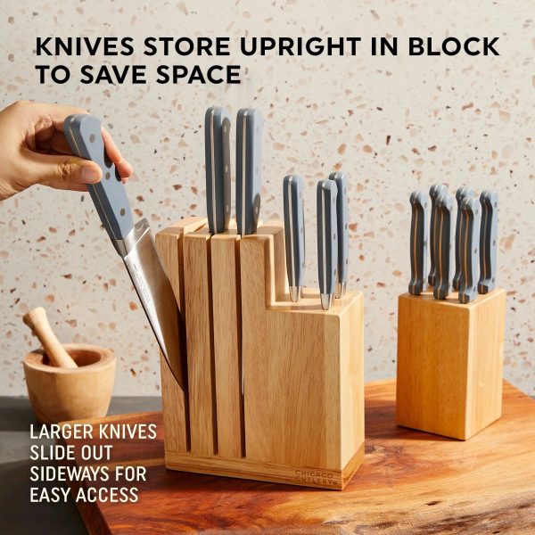 General Dinnerware- Lightweight Halsted 14-piece Modular Block Set
