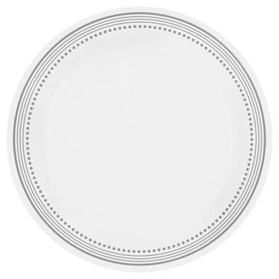 Corelle Dinnerware- Lightweight Mystic Gray 10.25 Dinner Plate