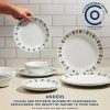 Corelle Dinnerware- Lightweight Anders 18-piece Dinnerware Set, Service for 6