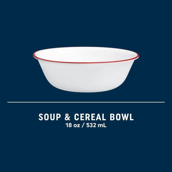 Corelle Dinnerware- Lightweight Sadie 18-ounce Cereal Bowl