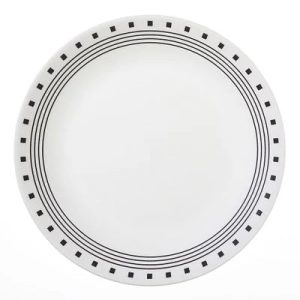 Corelle Dinnerware- Lightweight City Block 10.25 Dinner Plate Corelle Dinnerware- Lightweight City Block 10.25 Dinner Plate