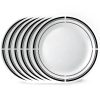 Corelle Dinnerware- Lightweight Brasserie 10.25 Dinner Plates, 6-pack
