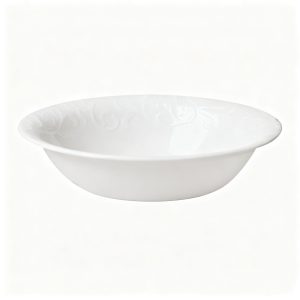 18 oz Embossed Cereal Bowl, Eco‑Friendly Bowl Made with Up to 80% Recycled Glass