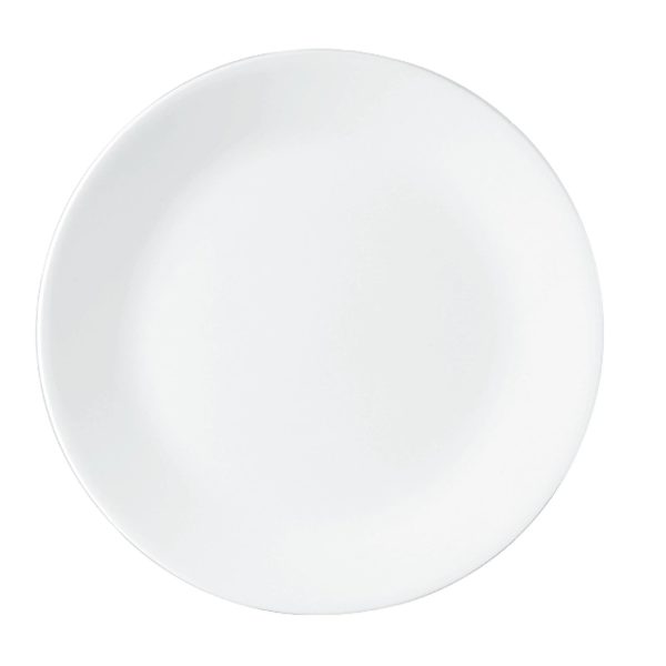 Corelle Dinnerware- Lightweight Winter Frost White 50-piece Dinnerware Set, Service for 8, EXCLUSIVE