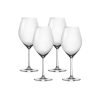Corelle Dinnerware- Lightweight Sondria Red Wine Glasses (4-pieces), 20-ounce, Dishwasher Safe