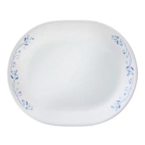 Corelle Dinnerware- Lightweight Provincial Blue 12.25 Serving Platter