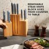 General Dinnerware- Lightweight Halsted 14-piece Modular Block Set