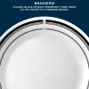 Corelle Dinnerware- Lightweight Brasserie 18-piece Dinnerware Set, Service for 6