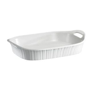 Corelle Dinnerware- Lightweight French White? 3-quart Casserole Dish