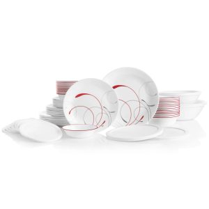 Corelle Dinnerware- Lightweight Classic Splendor 78-piece Dinnerware Set, Service for 12 Corelle Dinnerware- Lightweight Classic Splendor 78-piece Dinnerware Set, Service for 12