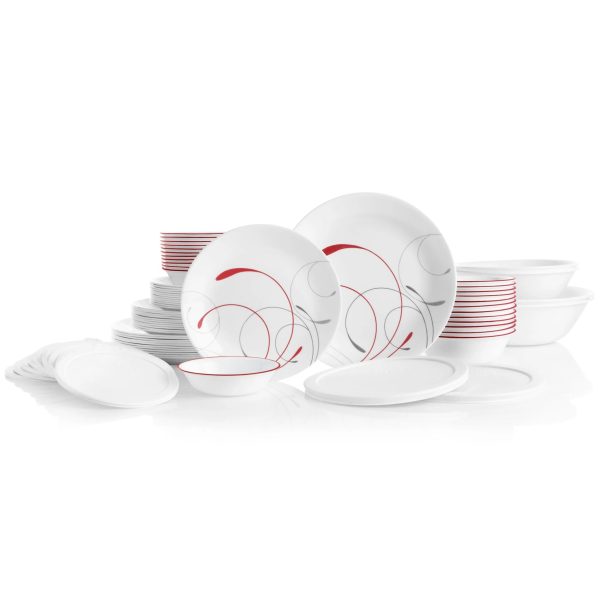 Corelle Dinnerware- Lightweight Classic Splendor 78-piece Dinnerware Set, Service for 12 Corelle Dinnerware- Lightweight Classic Splendor 78-piece Dinnerware Set, Service for 12