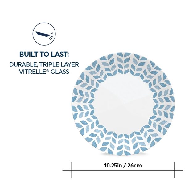Corelle Dinnerware- Lightweight Global Collection Northern Pines 10.25 Dinner Plates, 6-pack Corelle Dinnerware- Lightweight Global Collection Northern Pines 10.25 Dinner Plates, 6-pack