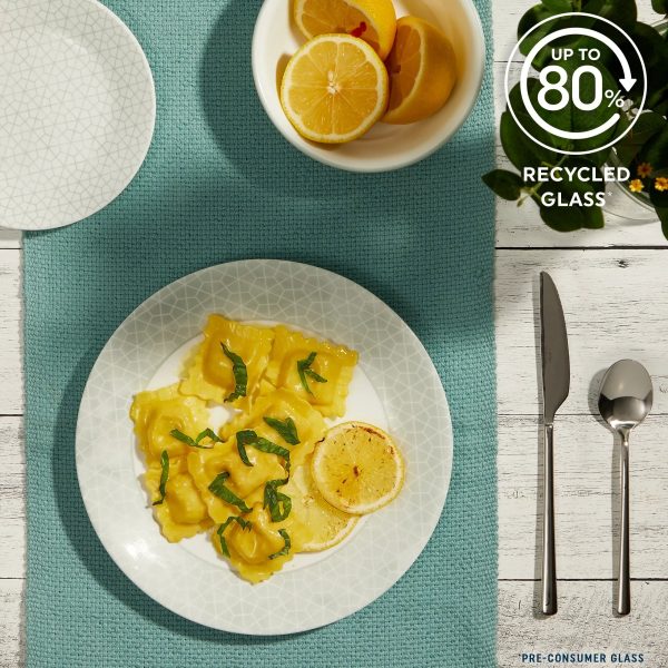 Corelle Dinnerware- Lightweight Knox 18-piece Dinnerware Set, Service for 6