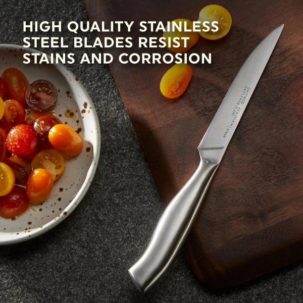 Corelle Dinnerware- Lightweight Insignia Steel? 4-piece Steak Knife Set
