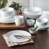Corelle Dinnerware- Lightweight Winter Frost White 50-piece Dinnerware Set, Service for 8, EXCLUSIVE