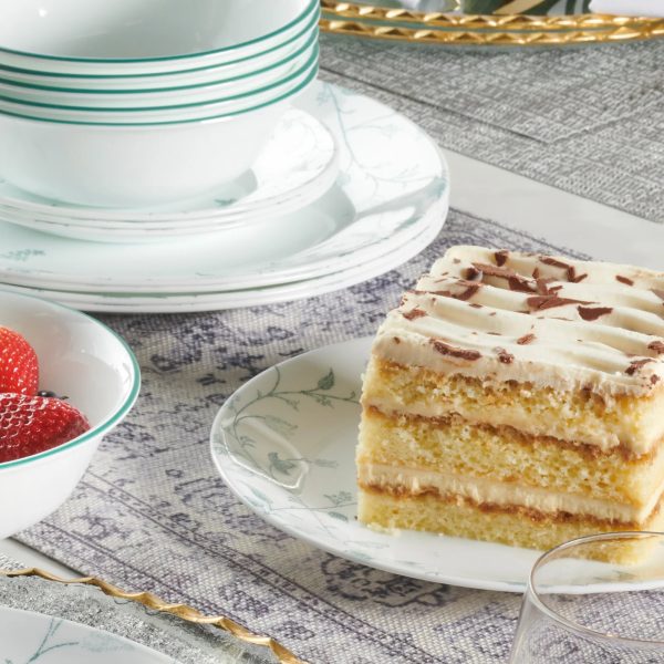Corelle Dinnerware- Lightweight Chambord 18-piece Dinnerware Set, Service for 6 Corelle Dinnerware- Lightweight Chambord 18-piece Dinnerware Set, Service for 6