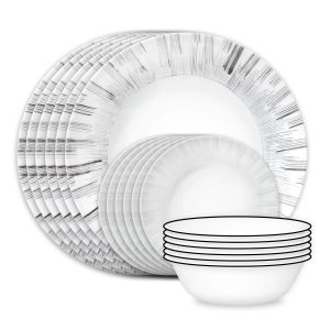 Corelle Dinnerware- Lightweight Arica 18-piece Dinnerware Set, Service for 6