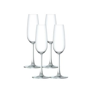Corelle Dinnerware- Lightweight Matera Champagne Flutes (4-Pieces), 7-ounce, dishwasher safe