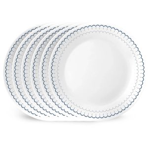 Corelle Dinnerware- Lightweight Caspian Lace 10.25 Dinner Plates, 6-pack Corelle Dinnerware- Lightweight Caspian Lace 10.25 Dinner Plates, 6-pack