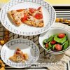 Corelle Dinnerware- Lightweight Delicate Grid 18-piece Dinnerware Set, Service for 6 Corelle Dinnerware- Lightweight Delicate Grid 18-piece Dinnerware Set, Service for 6