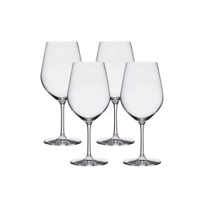 Corelle Dinnerware- Lightweight Tokyo Temptation Bordeaux Glasses (4-Pieces), 21-ounce, Dishwasher Safe, Lead-free Crystalline