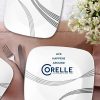 Corelle Dinnerware- Lightweight Urban Arc 16-piece Dinnerware Set, Service for 4