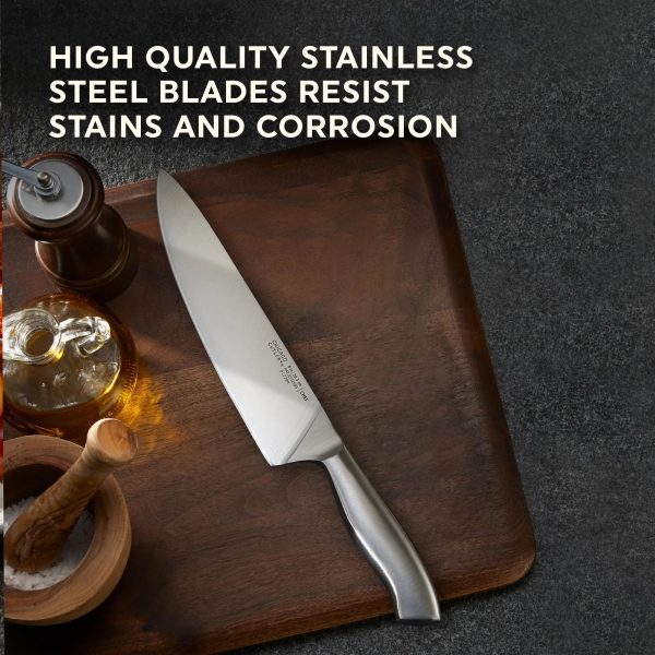 Corelle Dinnerware- Lightweight Insignia Steel? 3-piece Knife Set