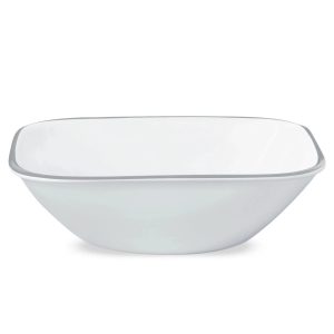 Corelle Dinnerware- Lightweight Square Amalie 22-ounce Cereal Bowl