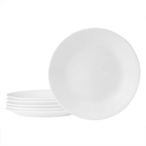 Corelle Dinnerware- Lightweight Winter Frost White 6.75 Appetizer Plates, 6-pack Corelle Dinnerware- Lightweight Winter Frost White 6.75 Appetizer Plates, 6-pack