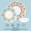 Corelle Dinnerware- Lightweight Global Collection Terracotta Dreams 12-piece Dinnerware Set, Service for 4 Corelle Dinnerware- Lightweight Global Collection Terracotta Dreams 12-piece Dinnerware Set, Service for 4