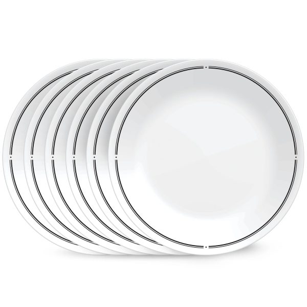 Corelle Dinnerware- Lightweight Brasserie 8.5 Salad Plate, 6-pack