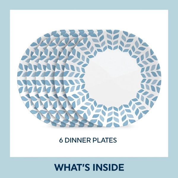 Corelle Dinnerware- Lightweight Global Collection Northern Pines 10.25 Dinner Plates, 6-pack Corelle Dinnerware- Lightweight Global Collection Northern Pines 10.25 Dinner Plates, 6-pack