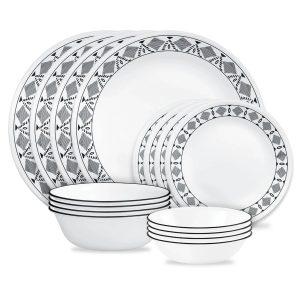 Corelle Dinnerware- Lightweight Cusco 16-piece Mugless Dinnerware Set, Service for 4 Corelle Dinnerware- Lightweight Cusco 16-piece Mugless Dinnerware Set, Service for 4