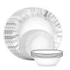 Corelle Dinnerware- Lightweight Arica 12-piece Dinnerware Set, Service for 4 Corelle Dinnerware- Lightweight Arica 12-piece Dinnerware Set, Service for 4