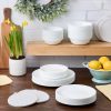 Corelle Dinnerware- Lightweight Winter Frost White 66-piece Dinnerware Set, Service for 12 Corelle Dinnerware- Lightweight Winter Frost White 66-piece Dinnerware Set, Service for 12