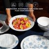 Corelle Dinnerware- Lightweight Botanical Stripes 32-piece Dinnerware Set, Service for 8