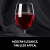 Corelle Dinnerware- Lightweight Bangkok Bliss Bordeaux Glasses (4-Pieces), 25-ounce, Dishwasher Safe, Lead-free Crystalline Corelle Dinnerware- Lightweight Bangkok Bliss Bordeaux Glasses (4-Pieces), 25-ounce, Dishwasher Safe, Lead-free Crystalline