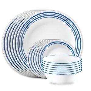 Corelle Dinnerware- Lightweight Laila 18-piece Dinnerware Set, Service for 6